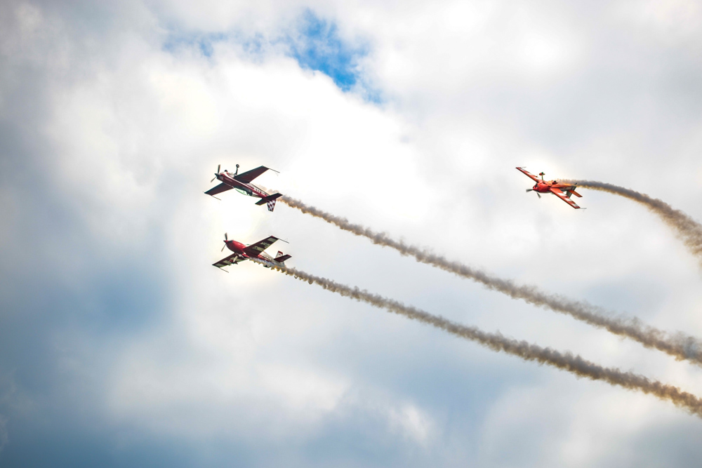 Łogień! Fajera! Samoloty i wojsko na Muchowcu! 65