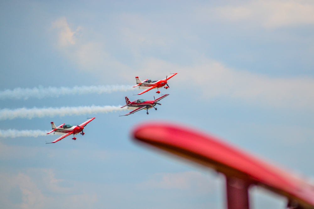 Łogień! Fajera! Samoloty i wojsko na Muchowcu! 70