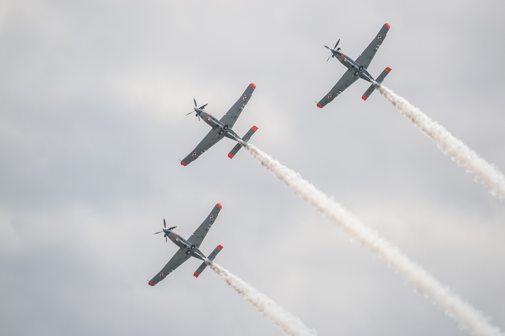 Łogień! Fajera! Samoloty i wojsko na Muchowcu!