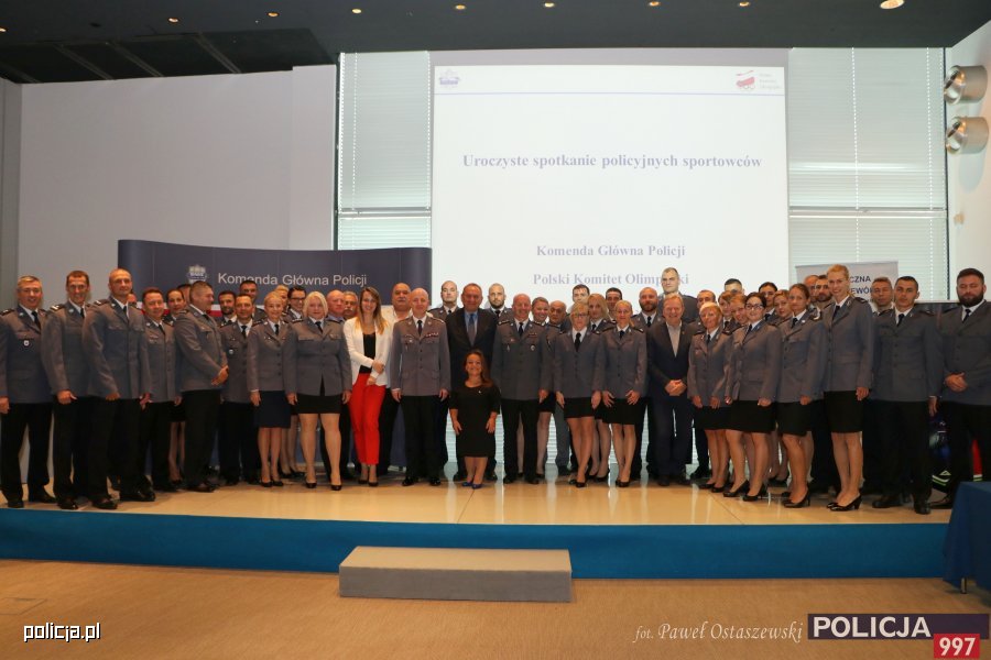 Policyjni sportowcy wyróżnieni