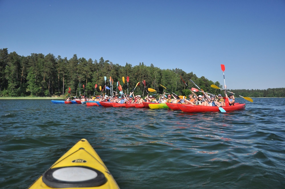 Spłynęli Czarną Hańczą