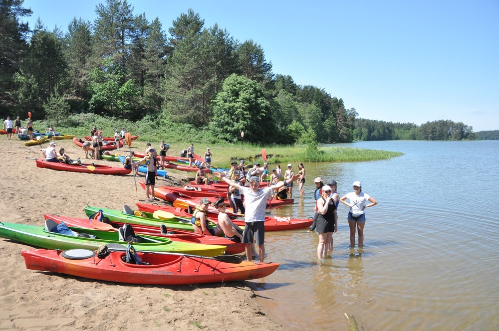 Spłynęli Czarną Hańczą