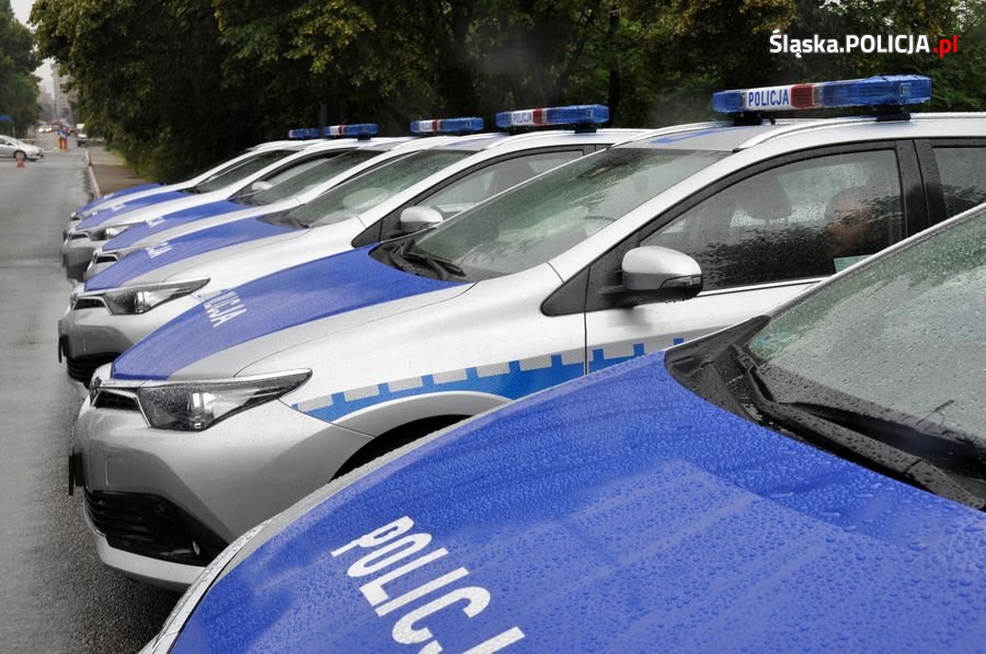 Nowe radiowozy dla Śląskiej Policji, w tym dla Chorzowa