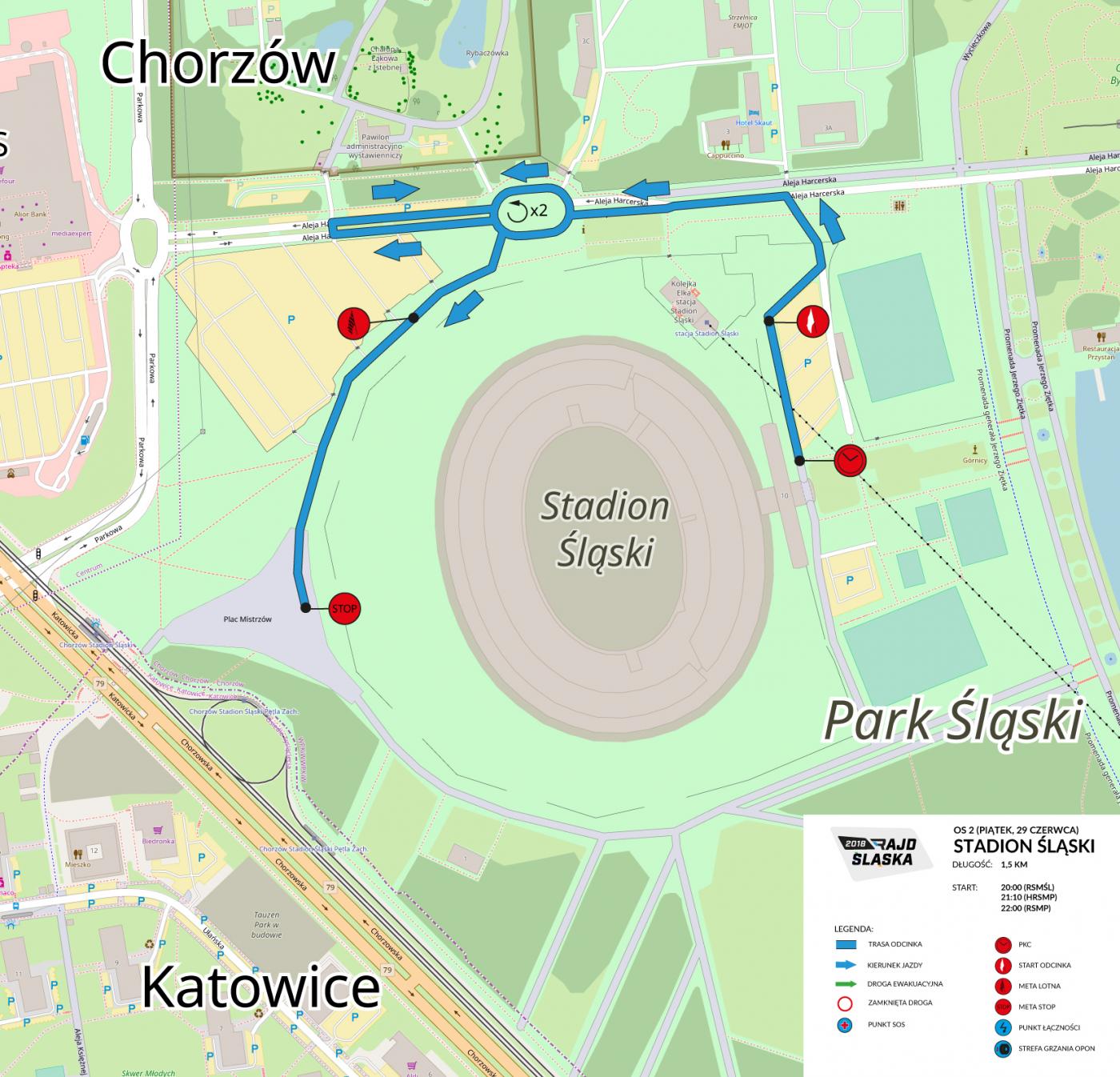 2. Rajd Śląska: drogi zamknięte podczas rajdu
