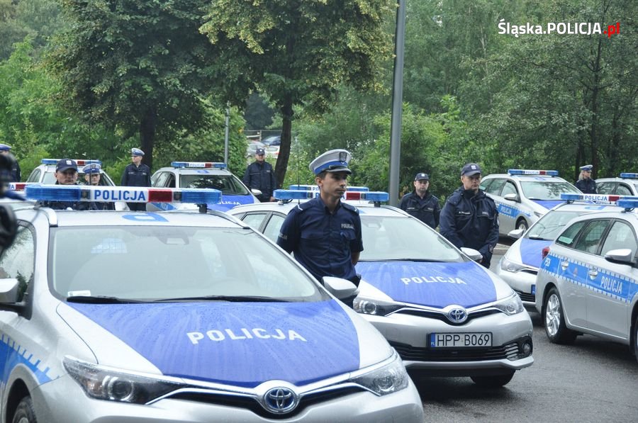 Nowe radiowozy dla Śląskiej Policji, w tym dla Zabrza