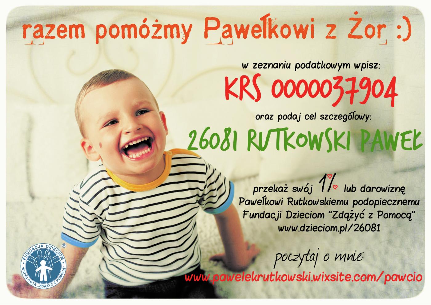 Pomóżmy Nikolce i Pawełkowi podczas Żorskiej Wiosny Młodości