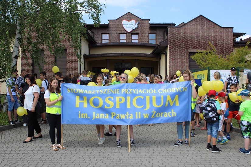 Marsz Nadziei w Żorach. W geście solidarności z chorymi