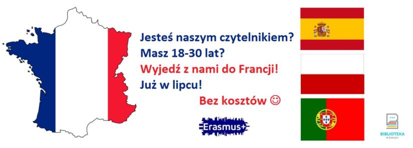 Pojedź do Francji z żorską biblioteką!