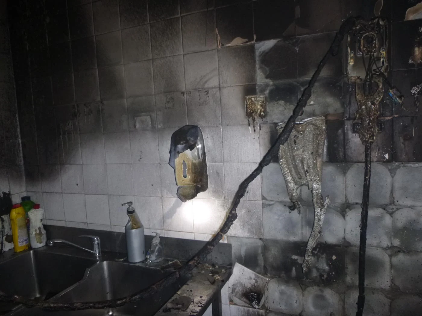 Pożar w Domu Pomocy Społecznej "Senior"