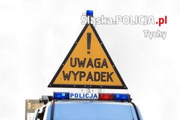 Wypadek z udziałem motocyklisty