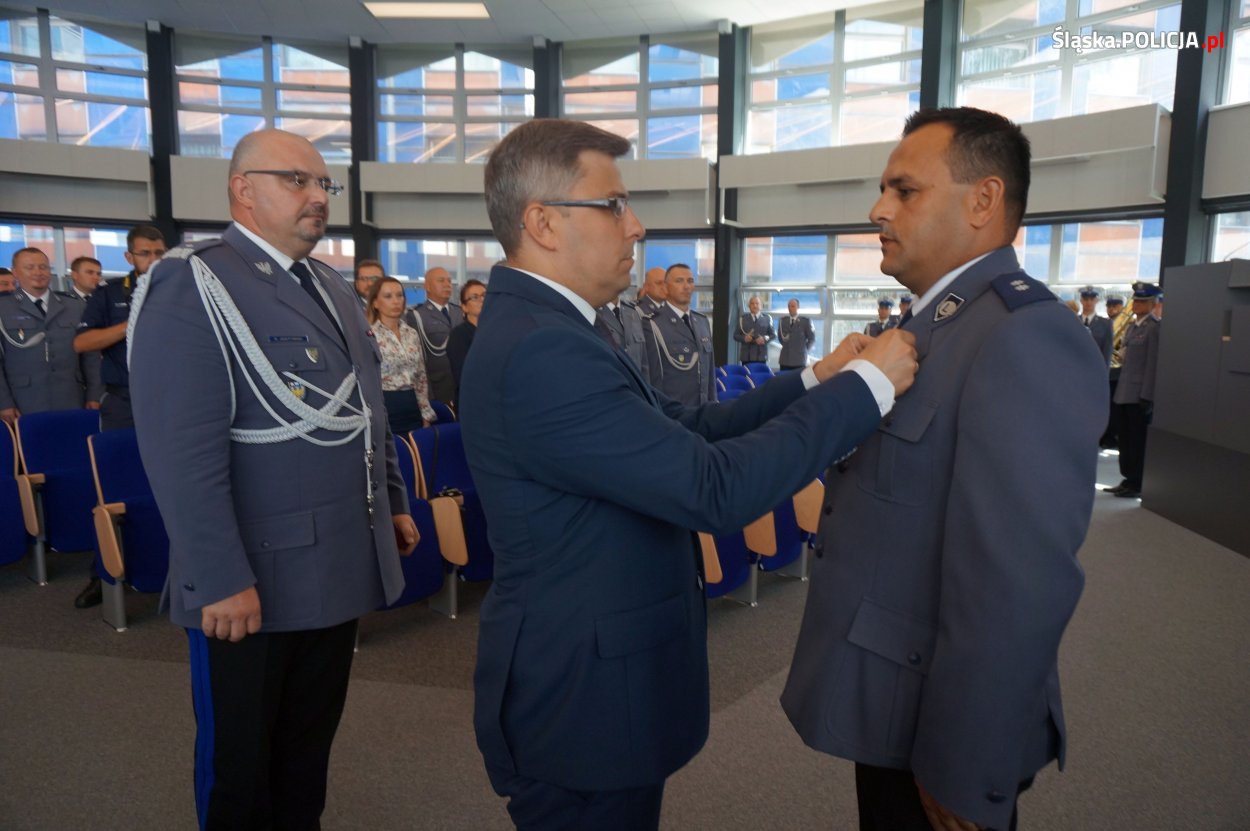 Rybnicki komendant wyróżniony przez Wojewodę Śląskiego