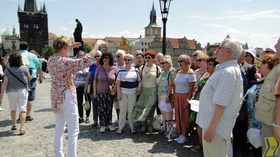 Chór Bytomskiego Uniwersytetu Trzeciego Wieku w Pradze