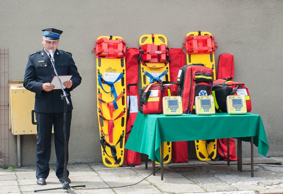 Nowe nabytki Ochotniczej Straży Pożarnej