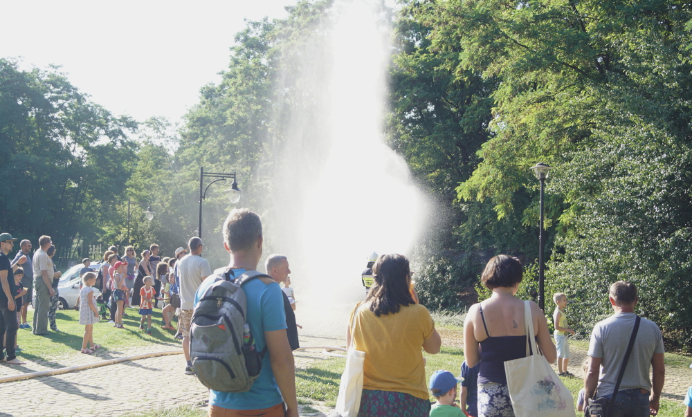 [FOTO] Ogień i woda w Śląskim Ogrodzie Botanicznym