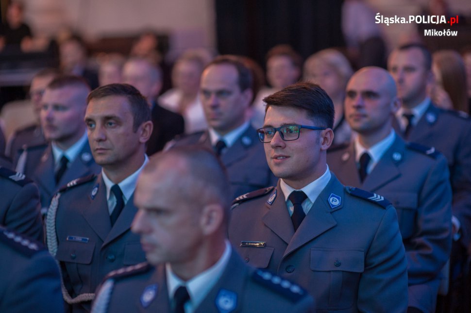 Obchody Święta policji Garnizonu Mikołowskiego