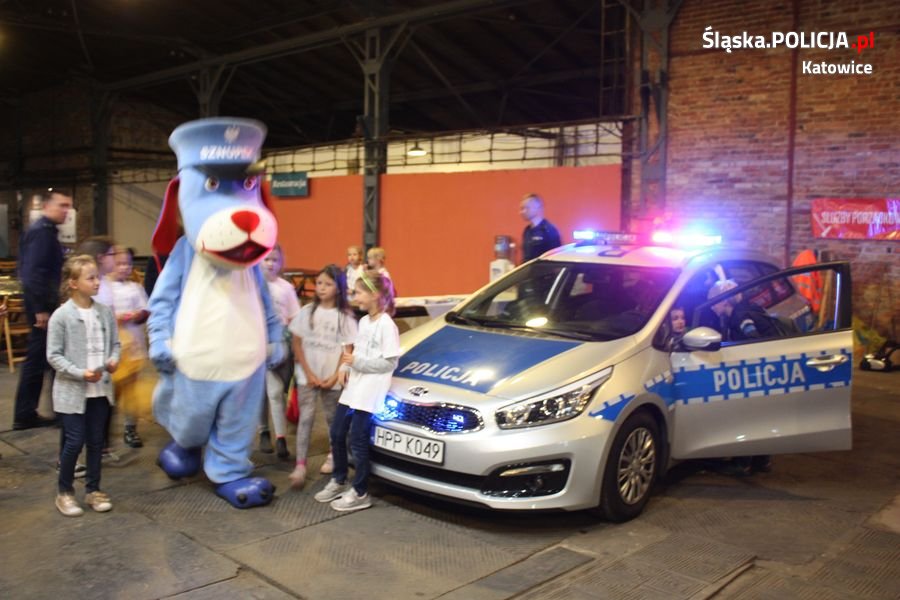 "Miasto dzieci" z katowickimi policjantami