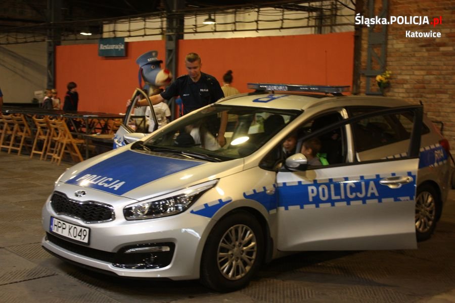 "Miasto dzieci" z katowickimi policjantami