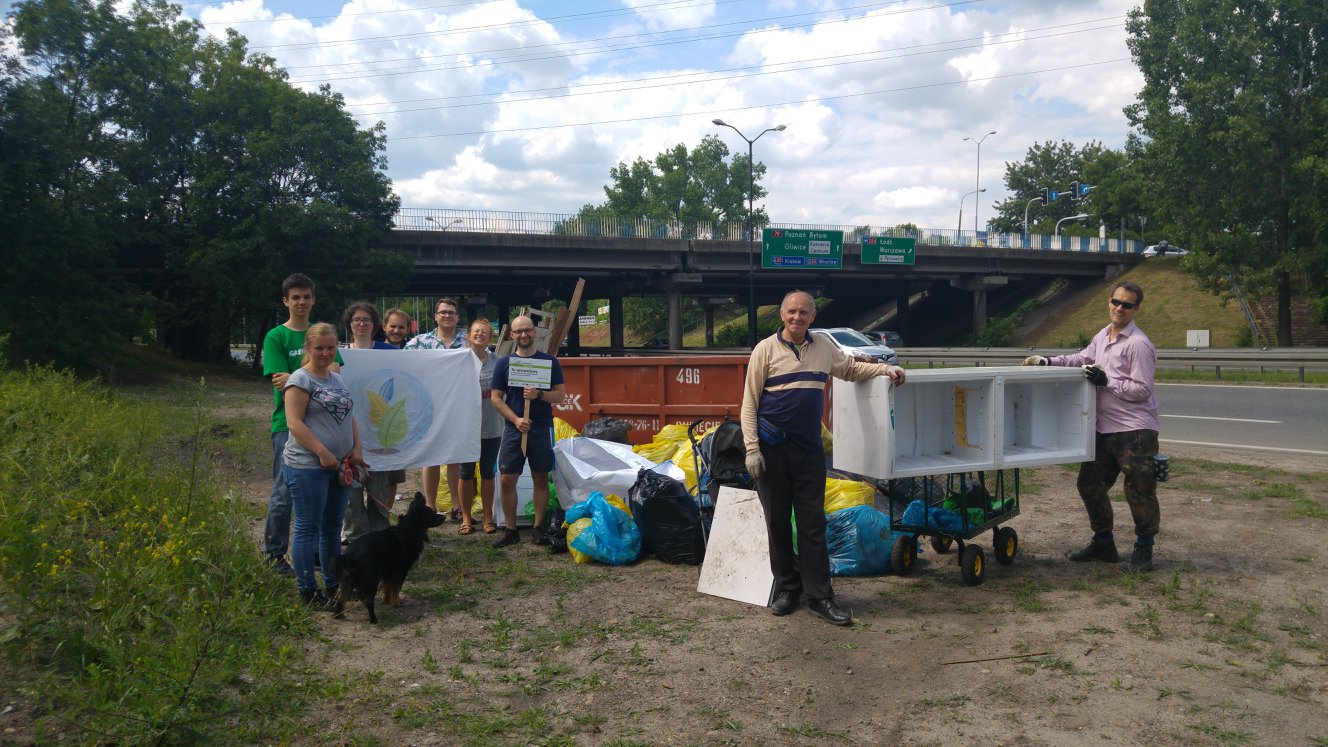 Mieszkańcy Katowic zebrali 8 kontenerów śmieci