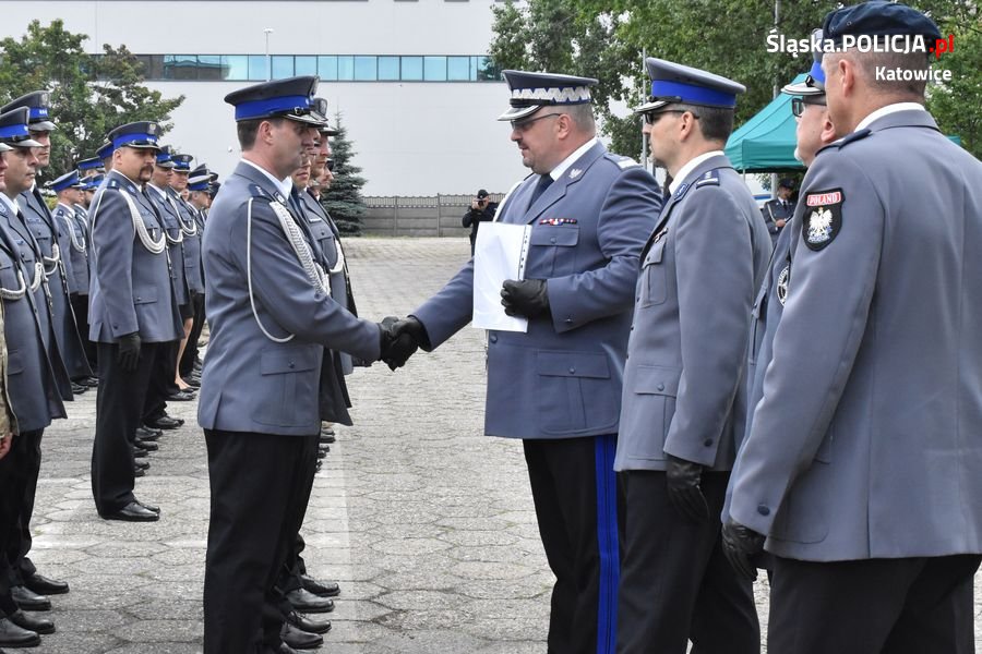 Funkcjonariusze odznaczeni podczas obchodów Święta Policji