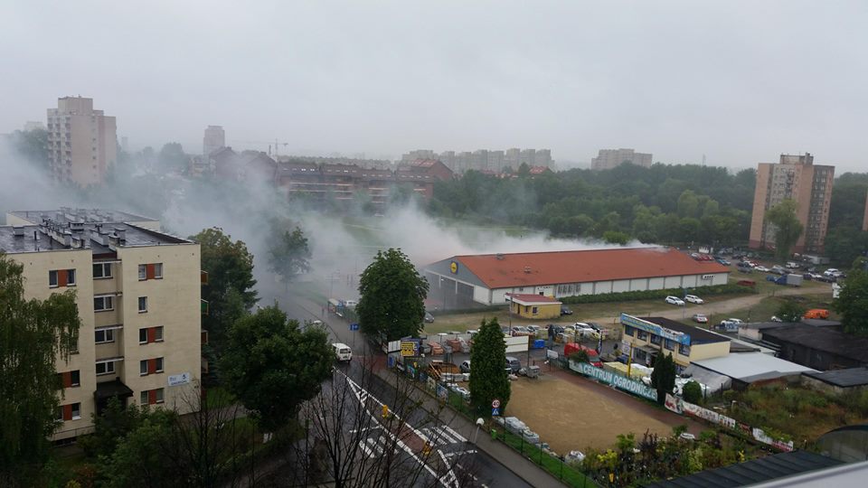 Pożar Lidla