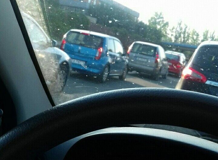 Wypadek na DTŚ w kierunku Katowic!