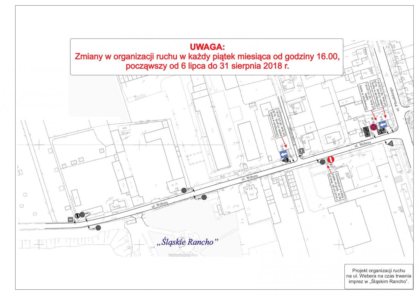 "Muzyczne Lato" - Zmiana organizacji ruchu