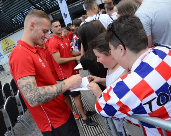 Kadra Górnika Zabrze zaprezentowała się kibicom