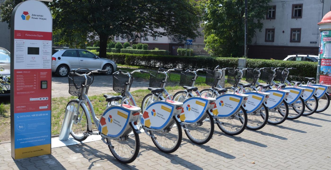 Nowe stacje Zabrzańskiego Roweru Miejskiego