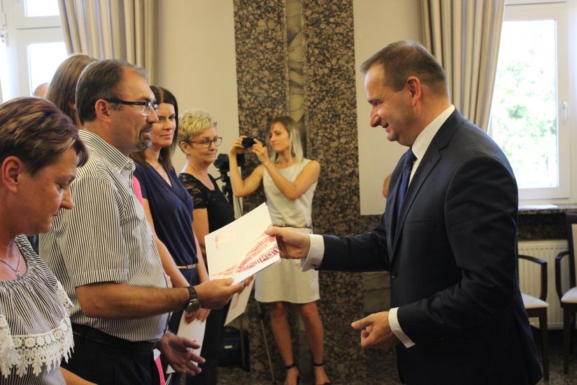 Uroczyste obchody Święta Policji w Żorach