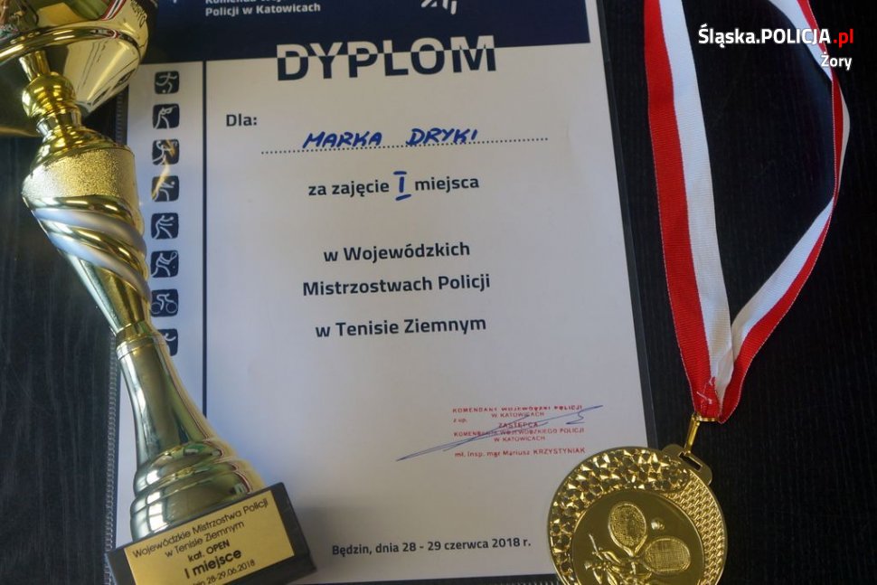 Znakomity comeback policjanta z Żor