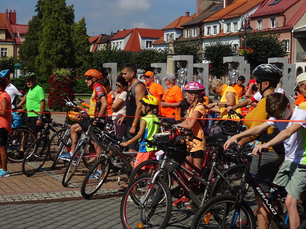 Pomarańczowo na Rajdzie Rowerowym!