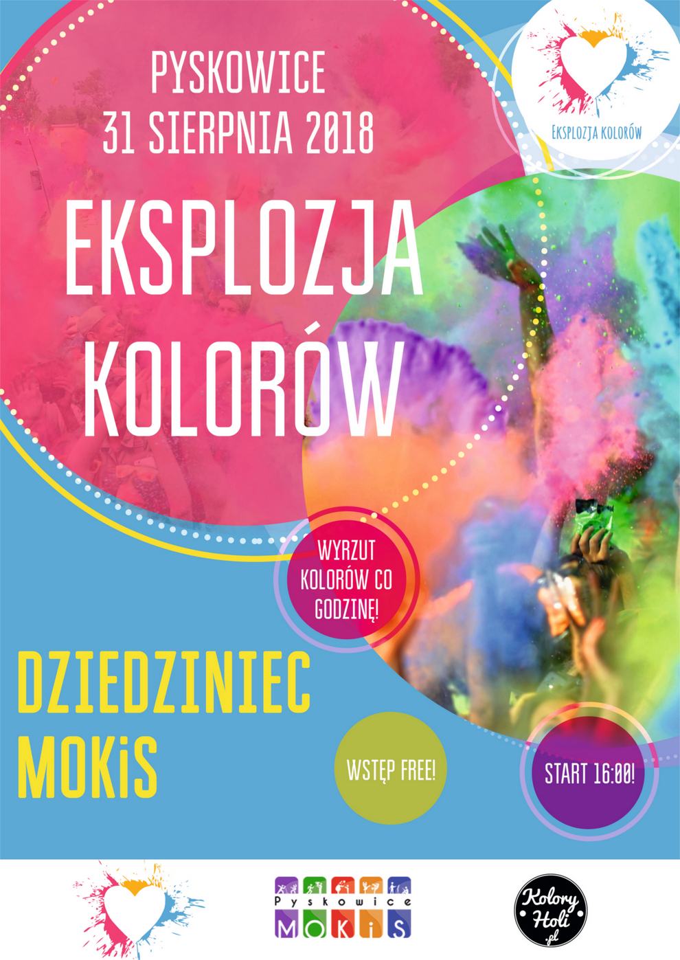 Eksplozja Kolorów w Pyskowicach