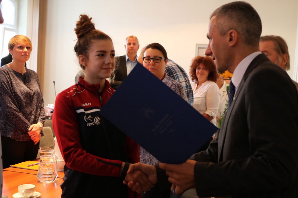 Medaliści w Urzędzie Miasta