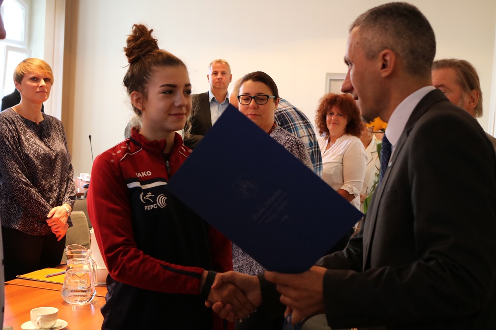 Medaliści w Urzędzie Miasta