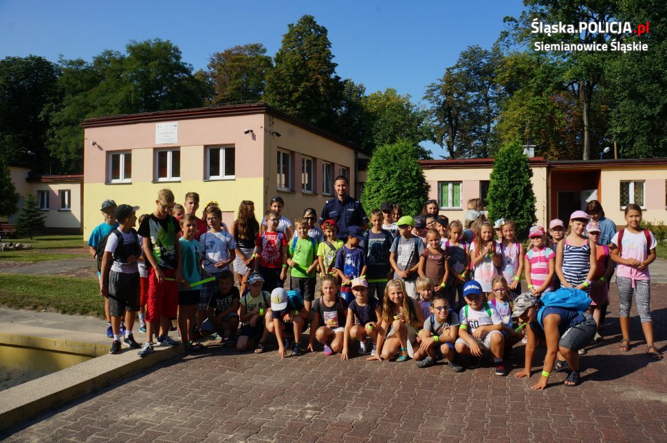 Na półkoloniach o bezpieczeństwie w wakacje