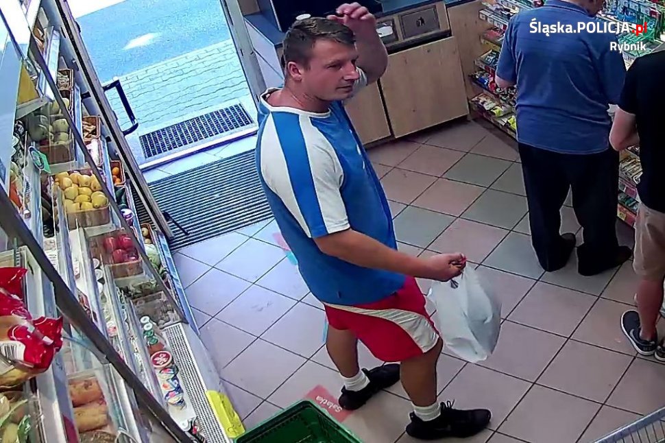 Posłużył się skradzioną kartą - zarejestrował go monitoring