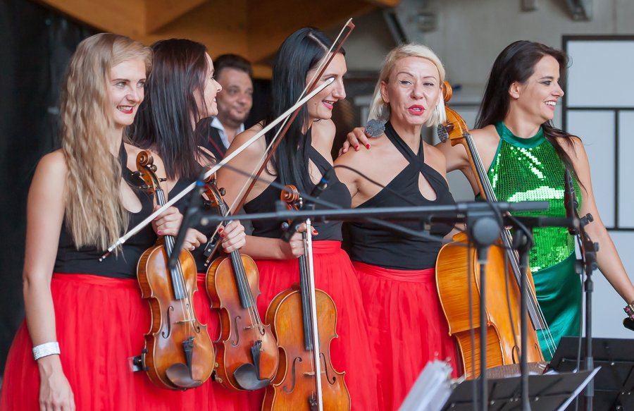 Włoska muzyka w Parku Miejskim