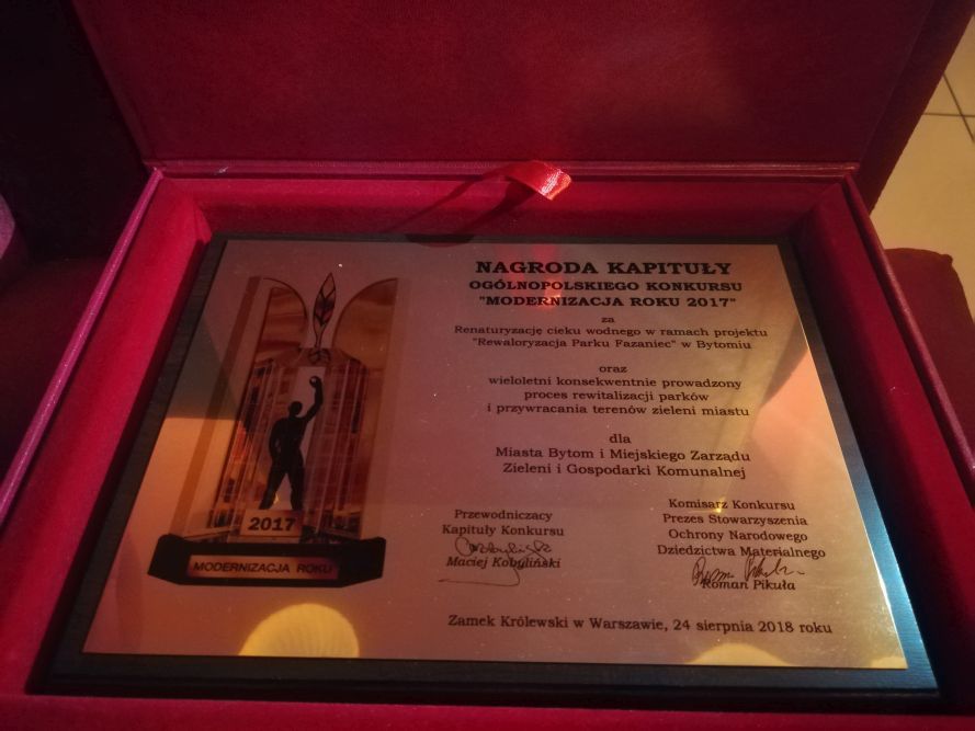 Kolejna bytomska inwestycja doceniona