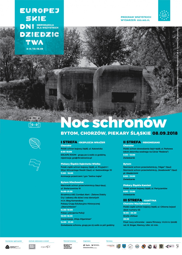 Noc schronów w ramach Europejskich Dni Dziedzictwa