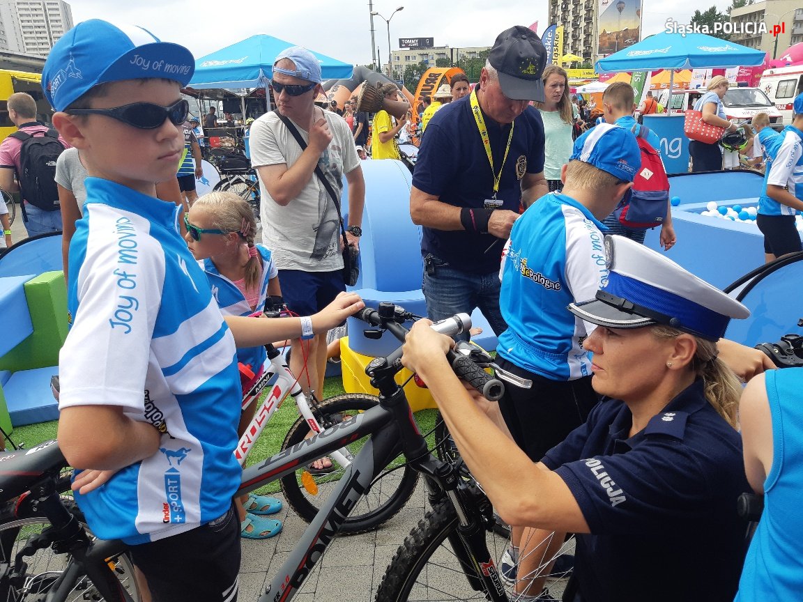 Uczestnicy Mini Tour de Pologne świecą przykładem