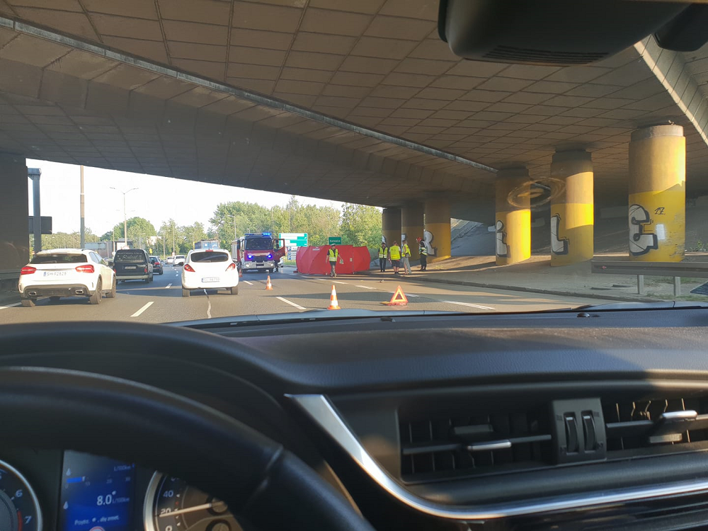 Wczoraj na DTŚ doszło do śmiertelnego wypadku