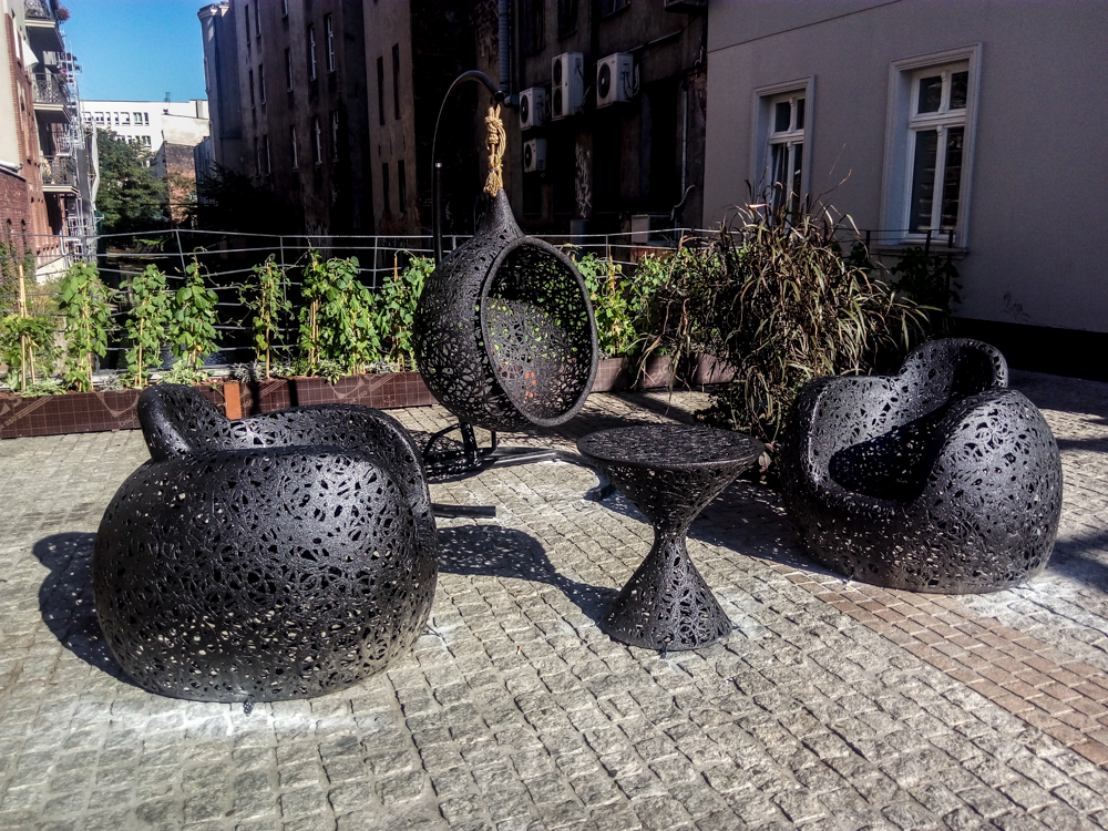 Zwykłe chamstwo... zniszczyli ogródek na rynku