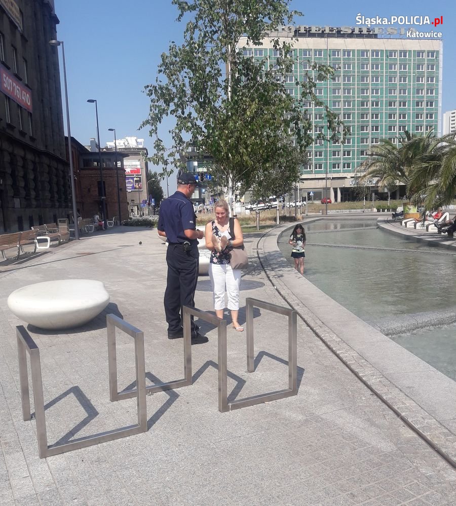 Fontanna to nie kąpielisko