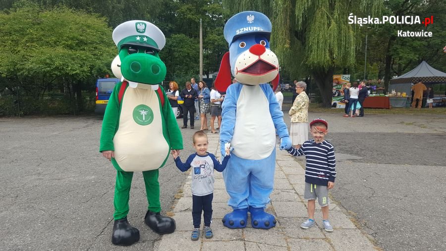 Katowiccy policjanci na festynie rodzinnym