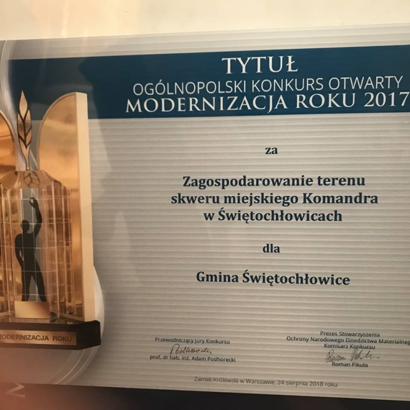 Nasz Plac na Wiśniowej z nagrodą