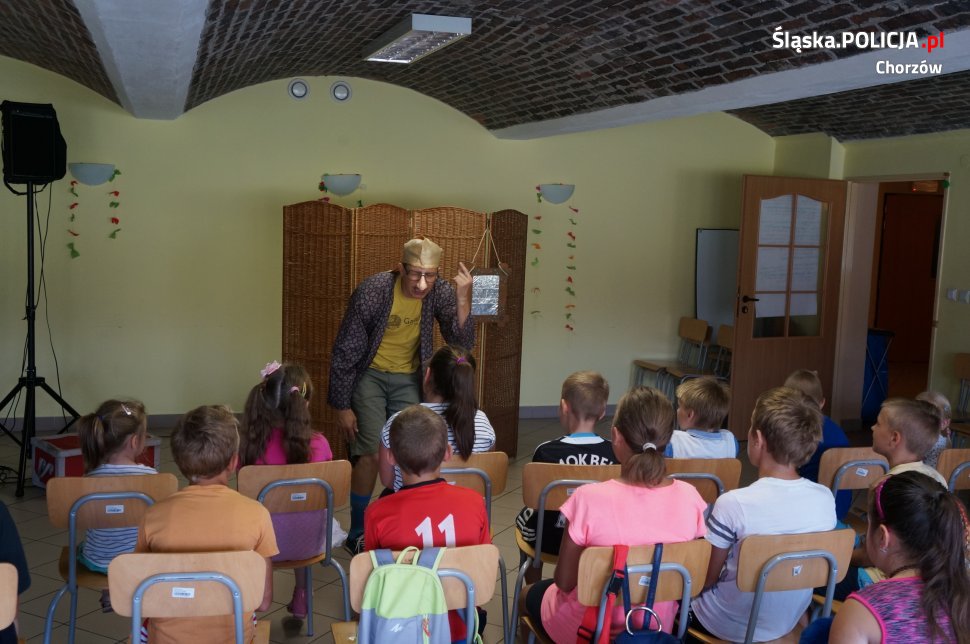 Chorzowscy policjanci na mini spartakiadach