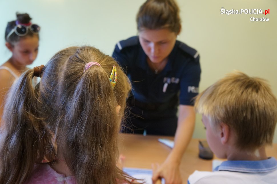 Chorzowscy policjanci na mini spartakiadach