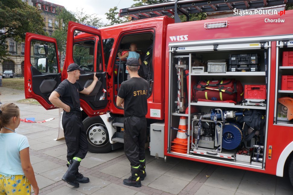 Chorzowscy policjanci i Aktywne Lato w Chorzowie II
