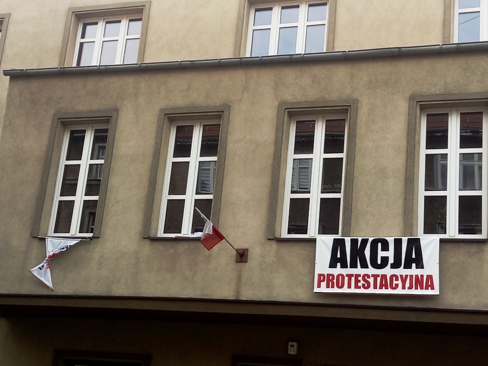 Pracownicy MOPR protestują, chcą podwyżek!