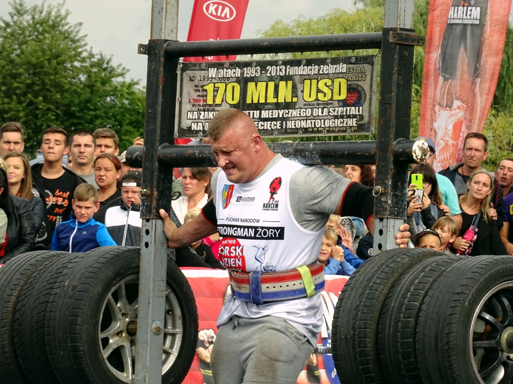Strongmani w Żorach pokazali siłę!